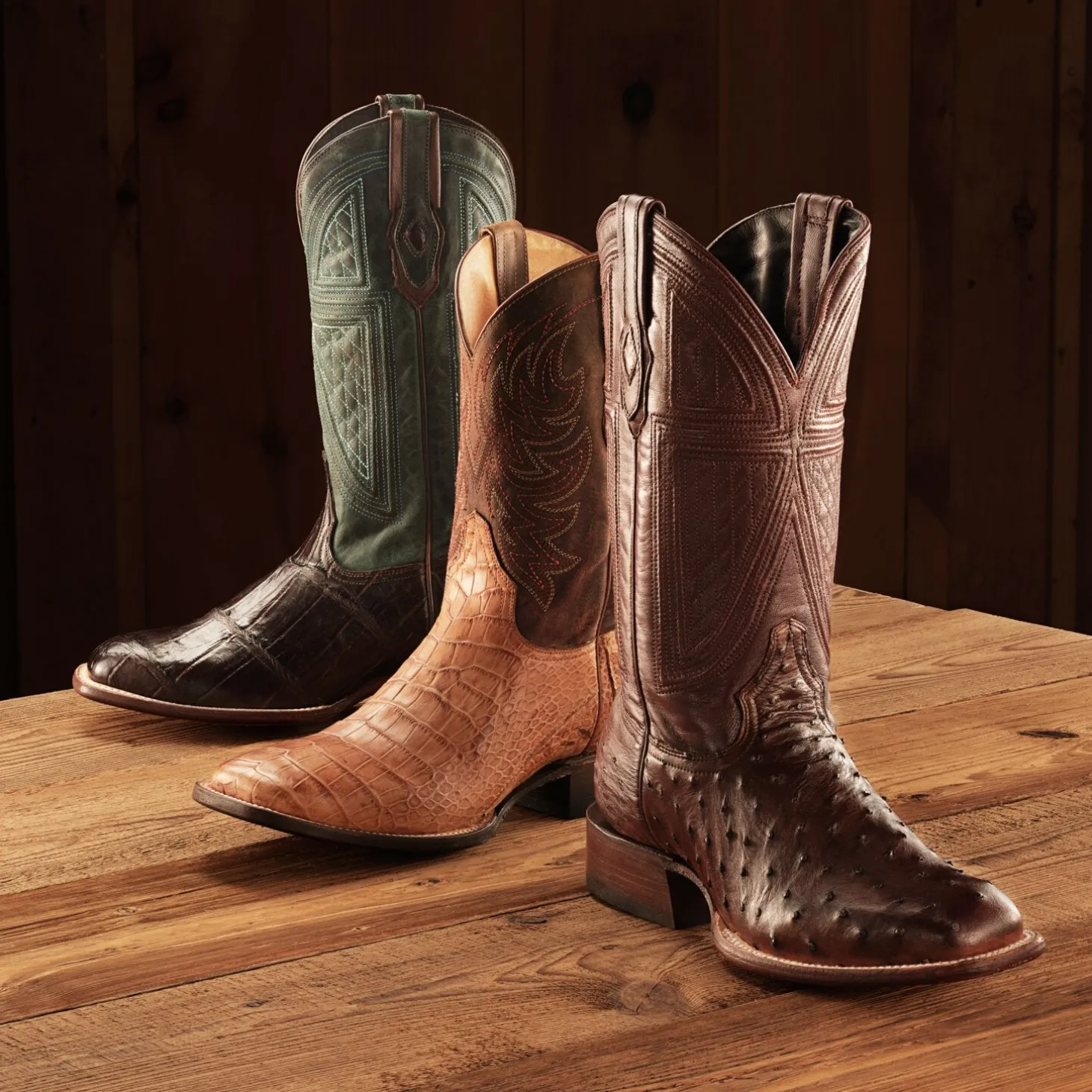 Aces Alligator Boots