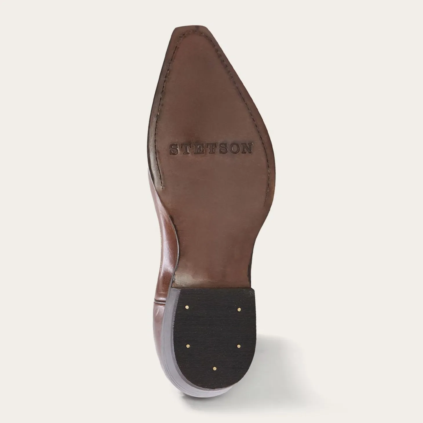 Adeline Burnished Brown Back Zip Cowboy Boot