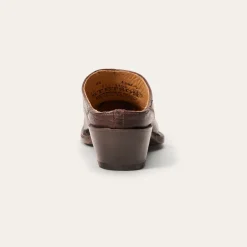 Adley Vintage Finished Leather Mules