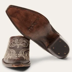 Adley Vintage Finished Leather Mules