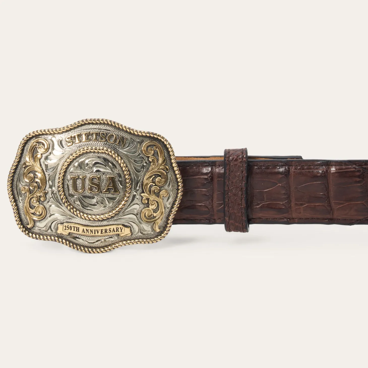 American Anniversary Plaque Buckle