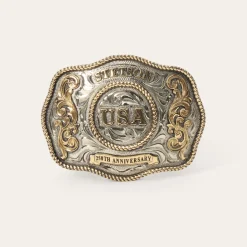 American Anniversary Plaque Buckle