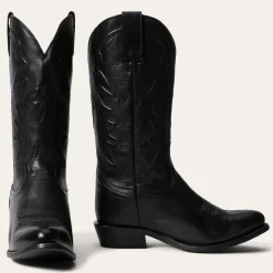 Ames Corded & Burnished Leather Boot