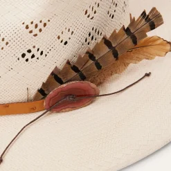 Andromeda Vented Straw Fedora