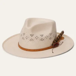 Andromeda Vented Straw Fedora