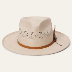 Andromeda Vented Straw Fedora