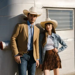 Angus 10X Straw Cowboy Hat