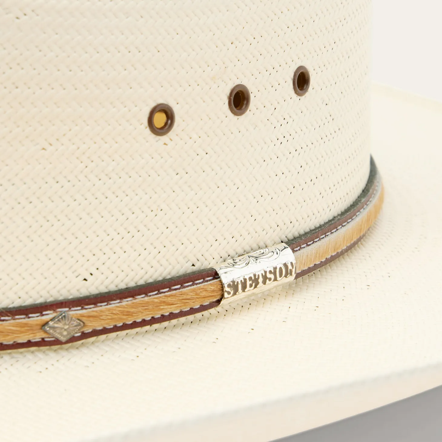 Angus 10X Straw Cowboy Hat
