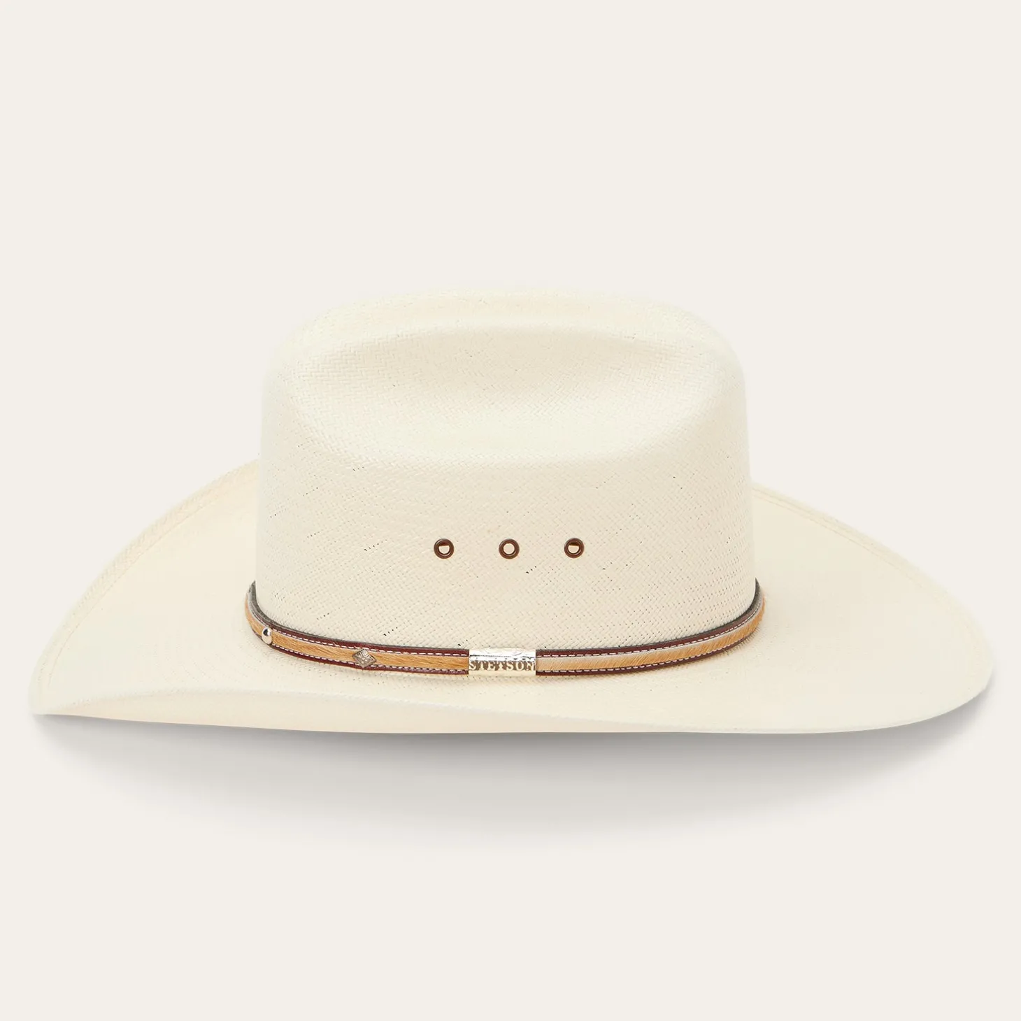 Angus 10X Straw Cowboy Hat