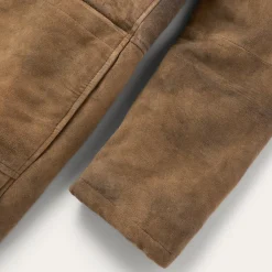 Antique Suede Shearling Jacket