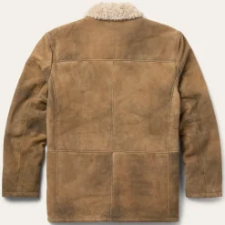 Antique Suede Shearling Jacket