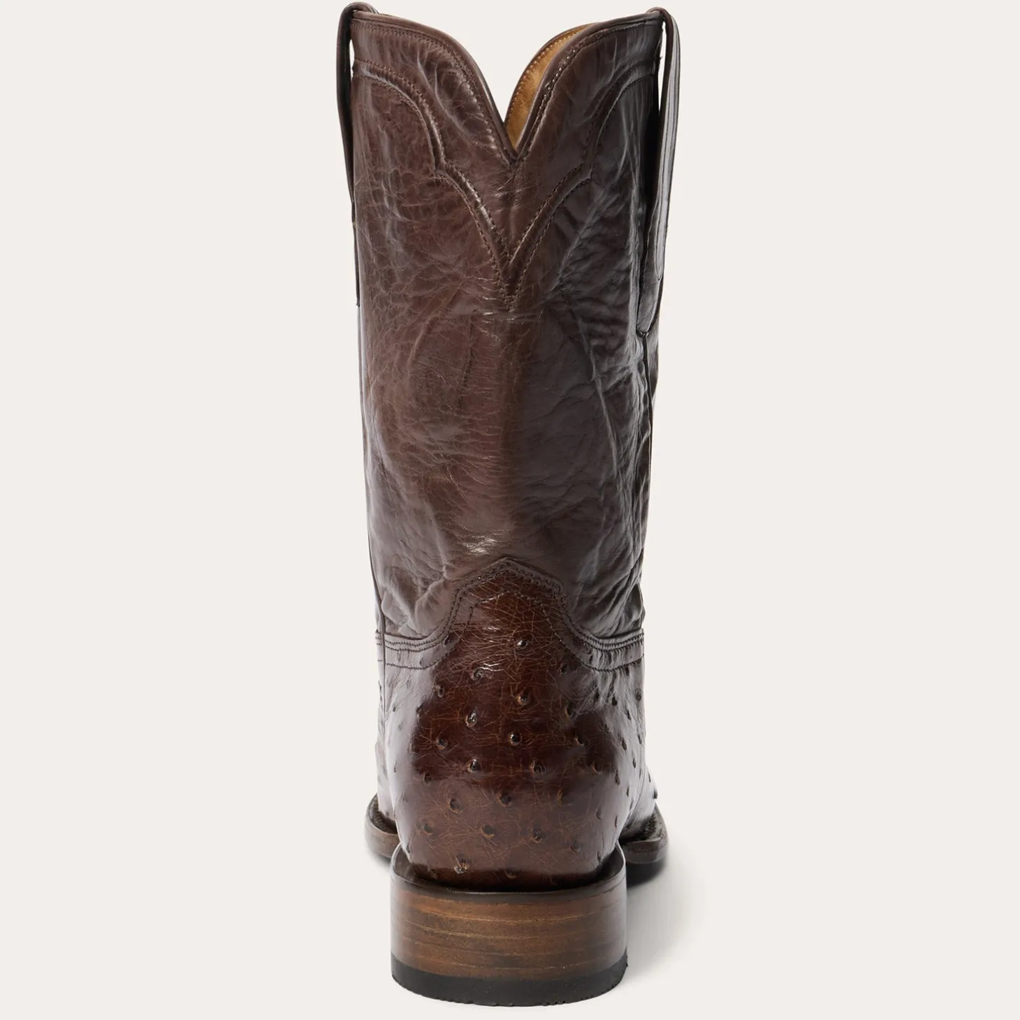Austin Ostrich Roper Boots