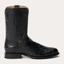 Austin Ostrich Roper Boots