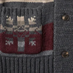 Aztec Belted Cardigan