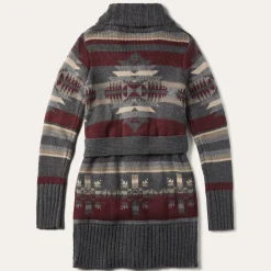 Aztec Belted Cardigan