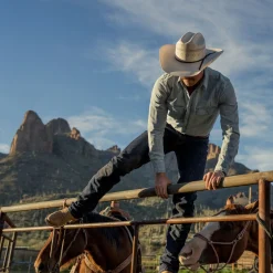 Baker 20X Straw Cowboy Hat