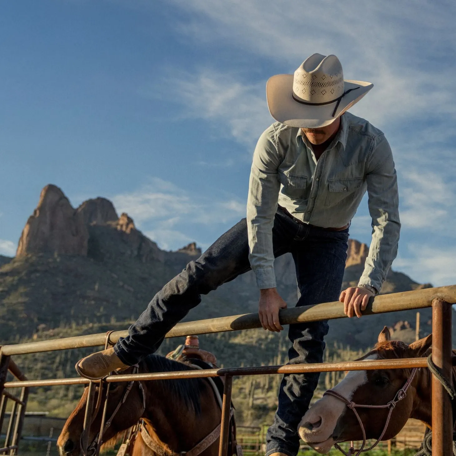 Baker 20X Straw Cowboy Hat