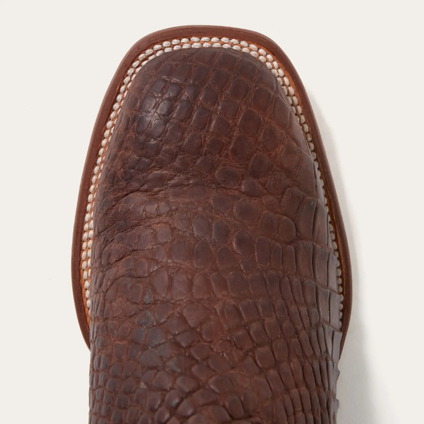 Big Horn Tobacco Alligator Cowboy Boot