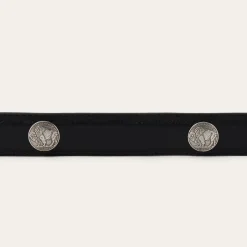 Bison Leather Concho Belt