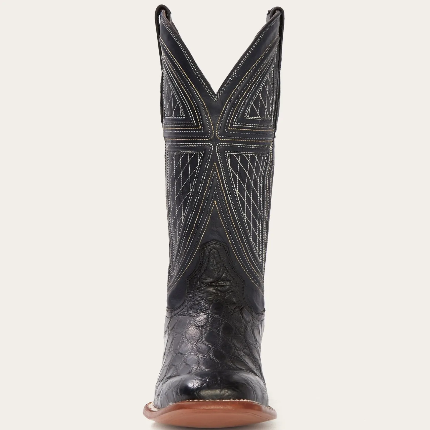 Black Falls Alligator Cowboy Boot