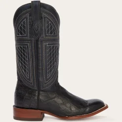 Black Falls Alligator Cowboy Boot