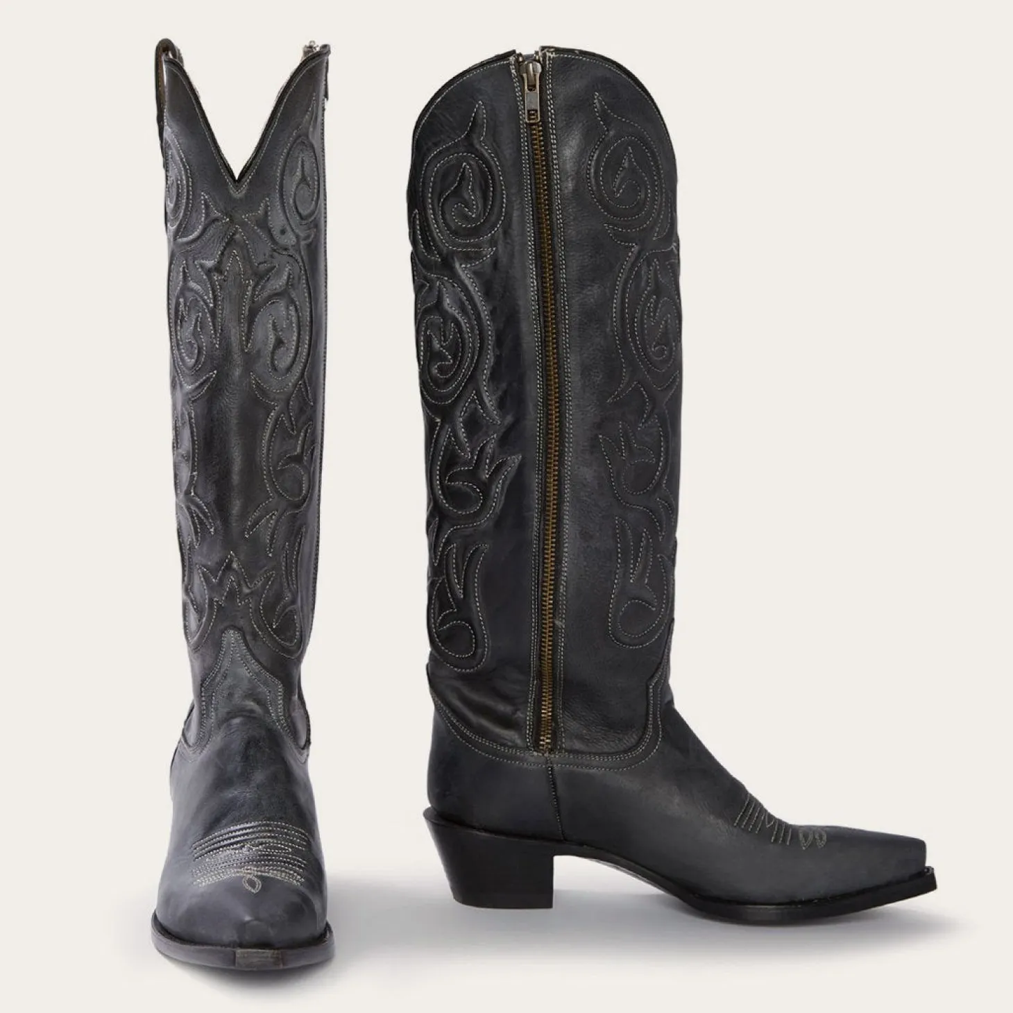 Blair Corded Side Zip Cowboy Boot