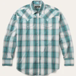 Bluebird Plaid Western Shirt