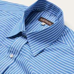 Blue Western Stripe Shirt