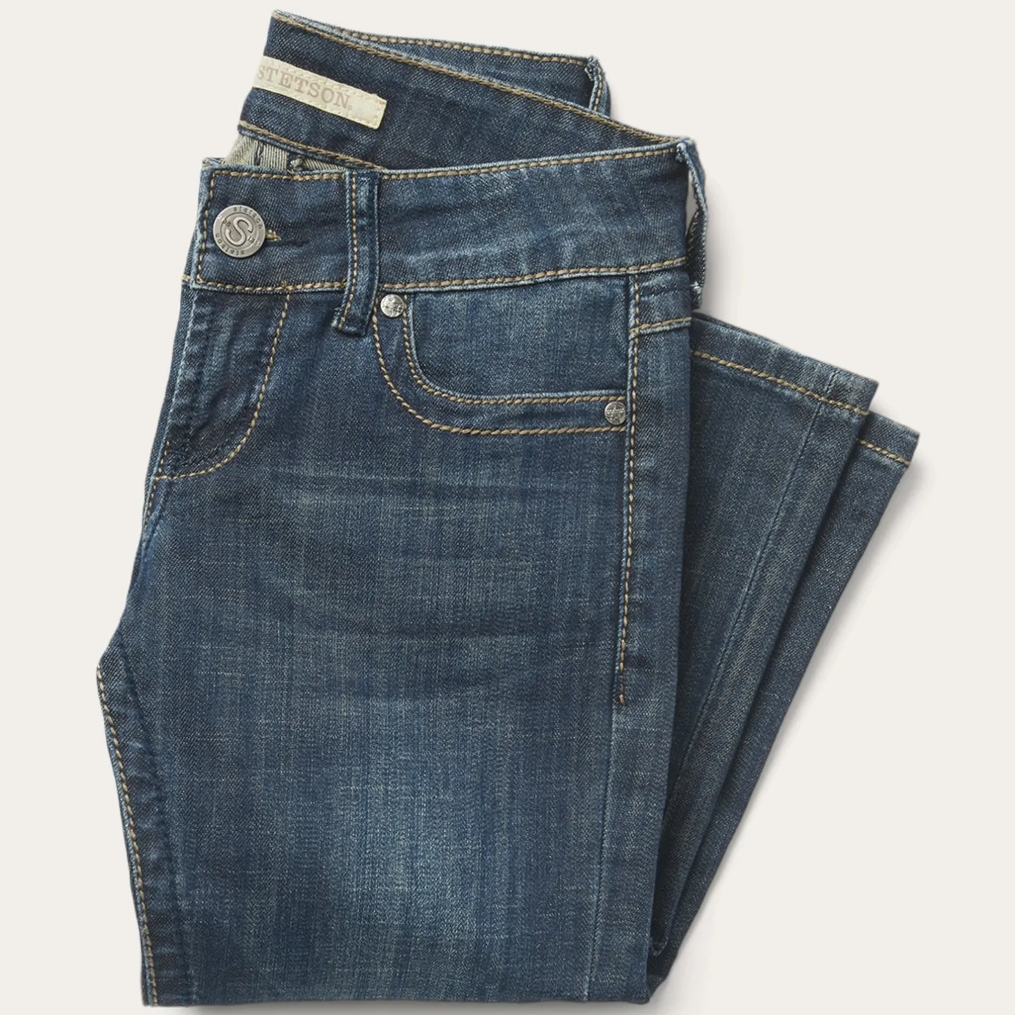 818 Bootcut Jean With "S" Back Pocket