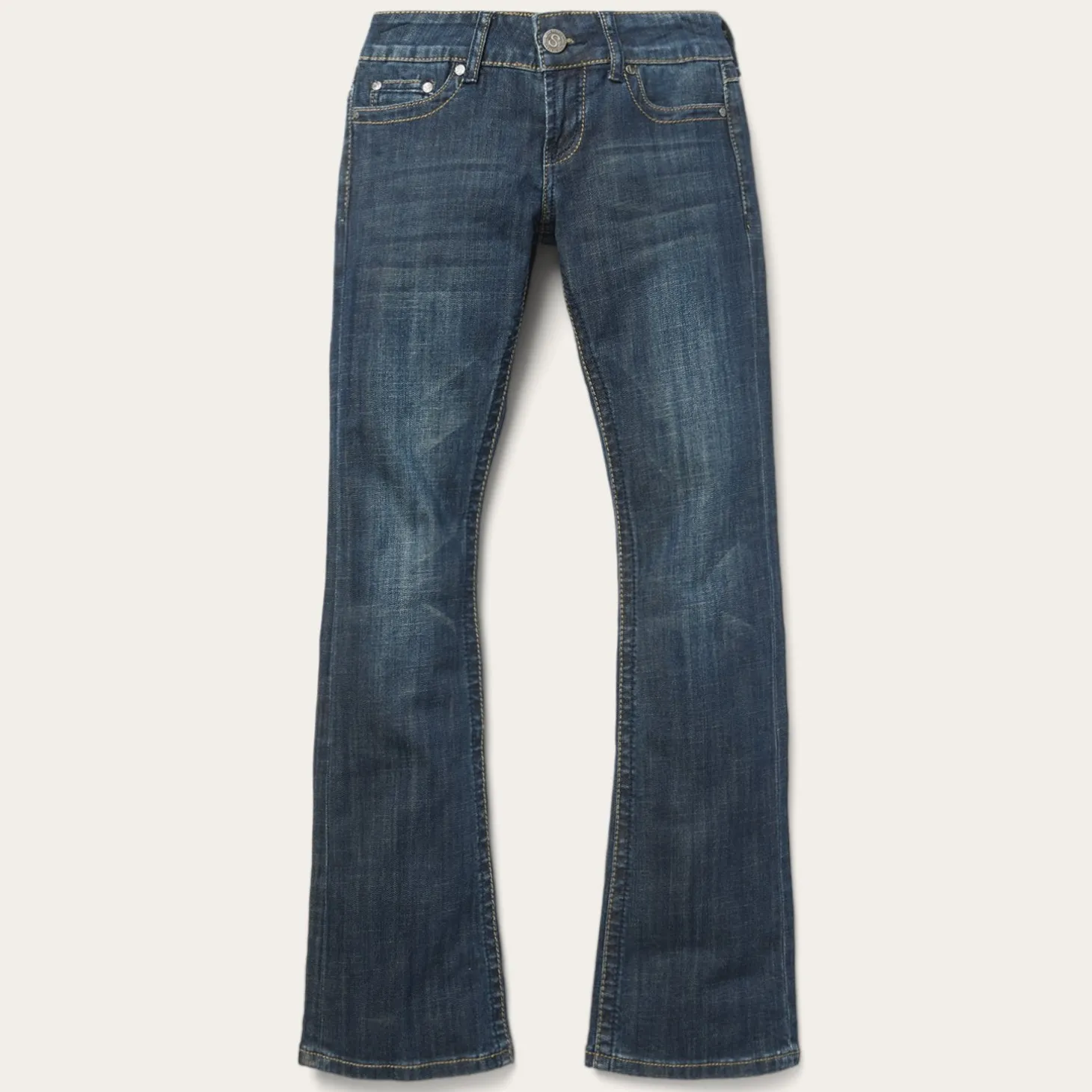 818 Bootcut Jean With "S" Back Pocket