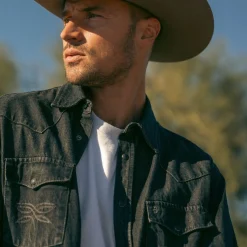 Boot Stitch Denim Shirt