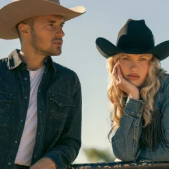 Boot Stitch Denim Shirt