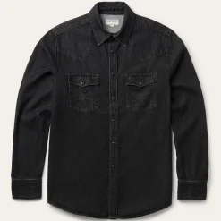 Boot Stitch Denim Shirt