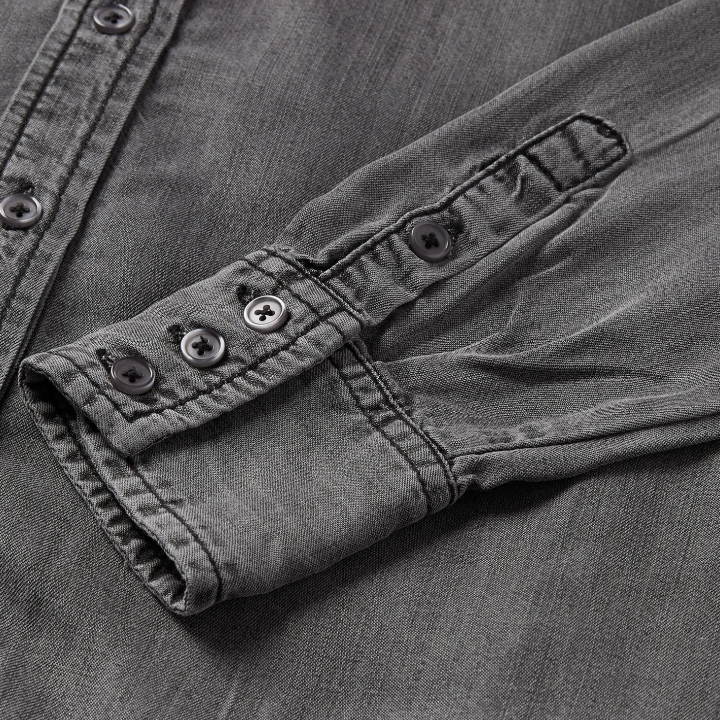 Boyfriend Fit Denim Shirt