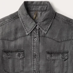 Boyfriend Fit Denim Shirt