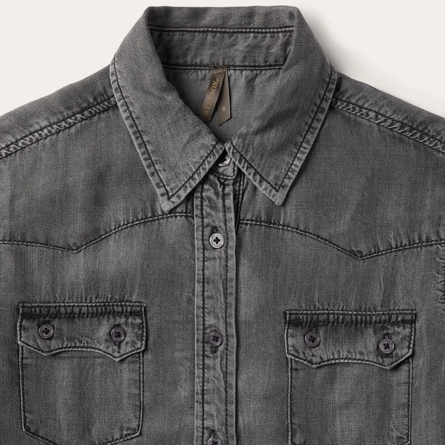 Boyfriend Fit Denim Shirt