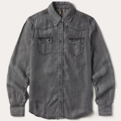 Boyfriend Fit Denim Shirt