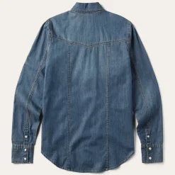 Boyfriend Fit Denim Shirt