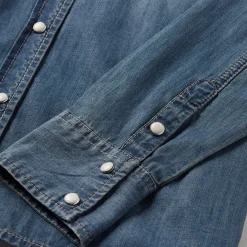 Boyfriend Fit Denim Shirt