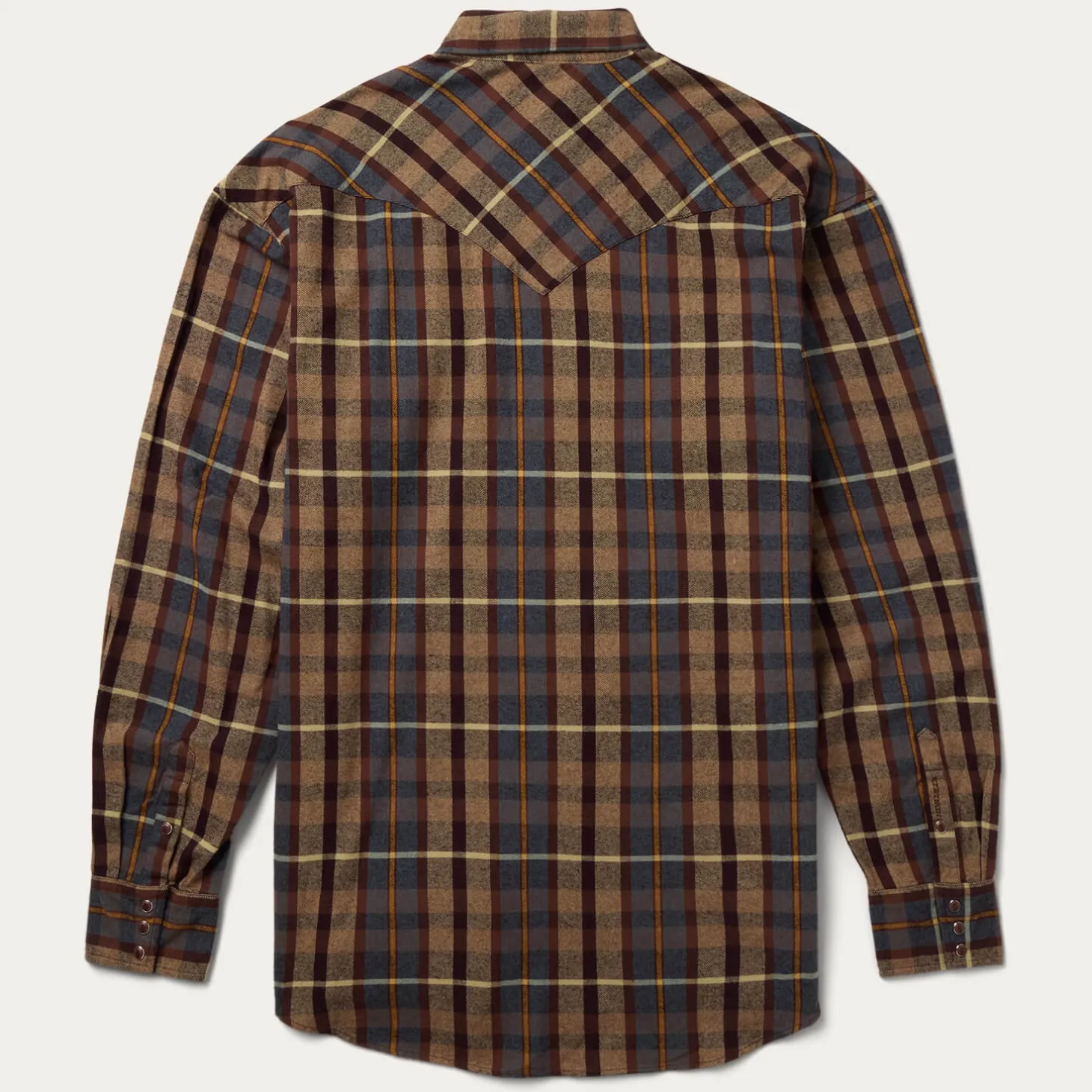 Brushed Flannel Western Shirt