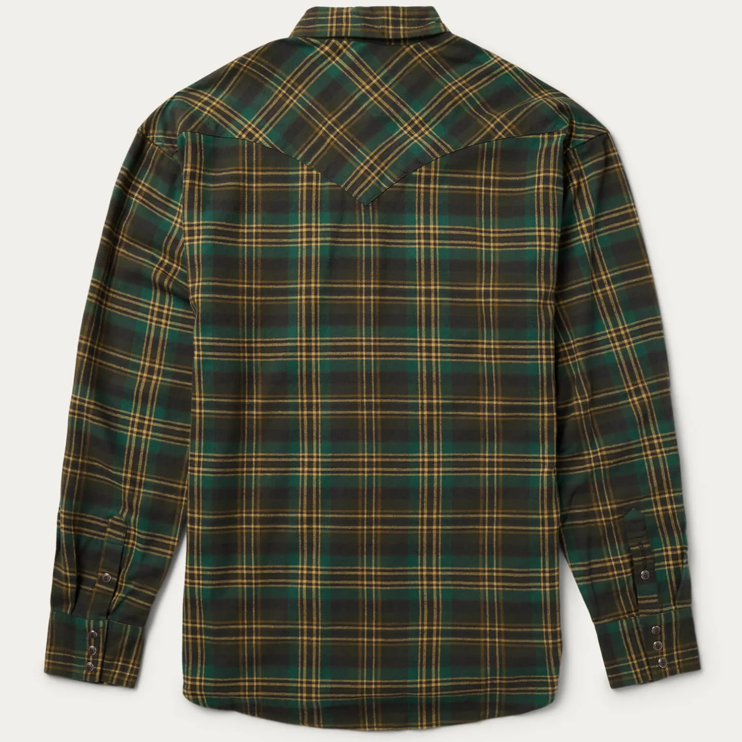 Brushed Flannel Western Shirt
