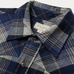 Brushed Flannel Western Shirt