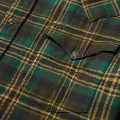 Brushed Flannel Western Shirt