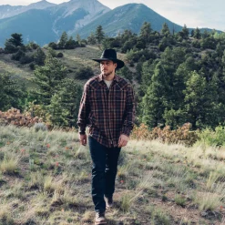 Brushed Flannel Western Shirt