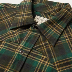 Brushed Flannel Western Shirt