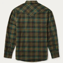 Brushed Flannel Western Shirt