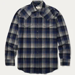 Brushed Flannel Western Shirt