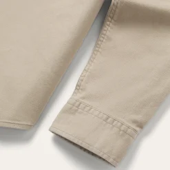 Brushed Twill Lined Shirt Jacket