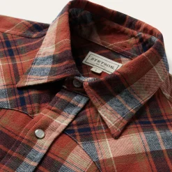 Brushed Twill Plaid Shirt