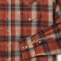 Brushed Twill Plaid Shirt